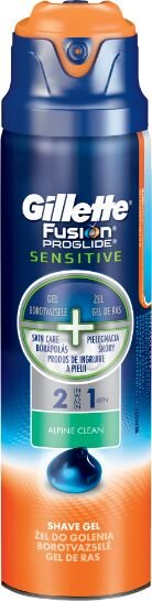 Fusion Proglide Gel Alpine Clean 170ml