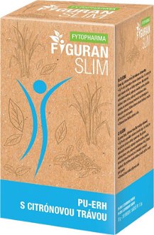 Fyto Pharma Figuran Slim PU-ERH s citrónovou trávou, čaj porciovaný 20 x 1.5 g