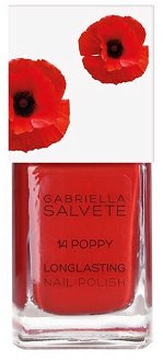 GABRIELLA SALVETE Flower Shop Lak na nechty 14 Poppy 11 ml