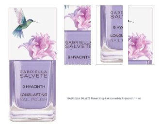 GABRIELLA SALVETE Flower Shop Lak na nechty 9 Hyacinth 11 ml 1