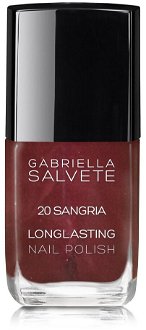 GABRIELLA SALVETE Longlasting enamel lak na nechty 20 Sangria 11 ml 2