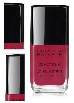GABRIELLA SALVETE Longlasting enamel lak na nechty 29 Hot Pink 11 ml 4