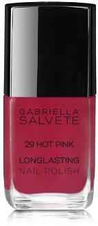 GABRIELLA SALVETE Longlasting enamel lak na nechty 29 Hot Pink 11 ml 2