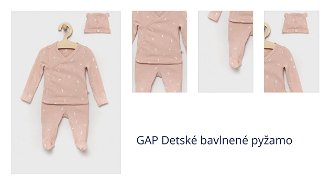 GAP Detské bavlnené pyžamo 1
