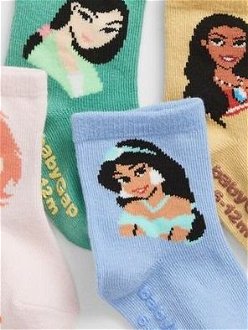 GAP Gap & Disney Ponožky 4 páry detské Ružová 5