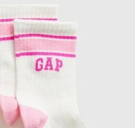 GAP Ponožky 3 páry detské Biela 7