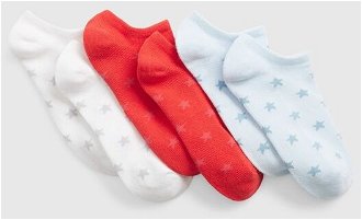 GAP Ponožky 3 páry detské Červená 2