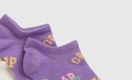 GAP Ponožky 3 páry detské Fialová 7