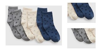 GAP Ponožky 3 páry detské Modrá 3