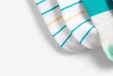 GAP Ponožky 3 páry detské Modrá Biela 8