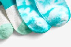 GAP Ponožky 3 páry detské Modrá Biela 9