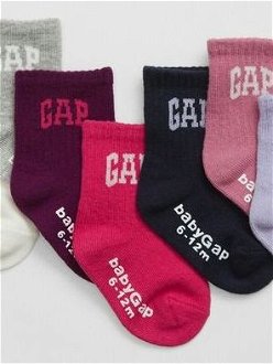 GAP Ponožky 7 párov detské Biela 5