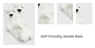 GAP Ponožky detské Biela 1