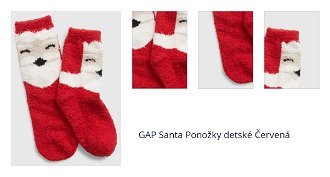 GAP Santa Ponožky detské Červená 1
