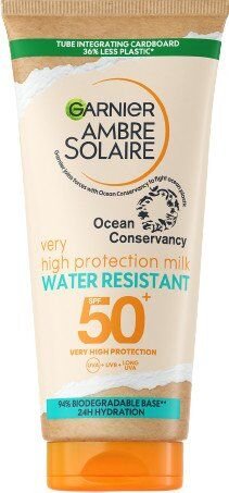 Garnier Ambre Solaire Ocean Protect opaľovacie mlieko, vysoká ochrana, SPF 50, 175 ml