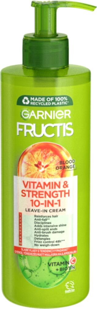 Garnier Fructis Vitamin & Strength 10v1 Bezoplachová starostlivosť 400ml