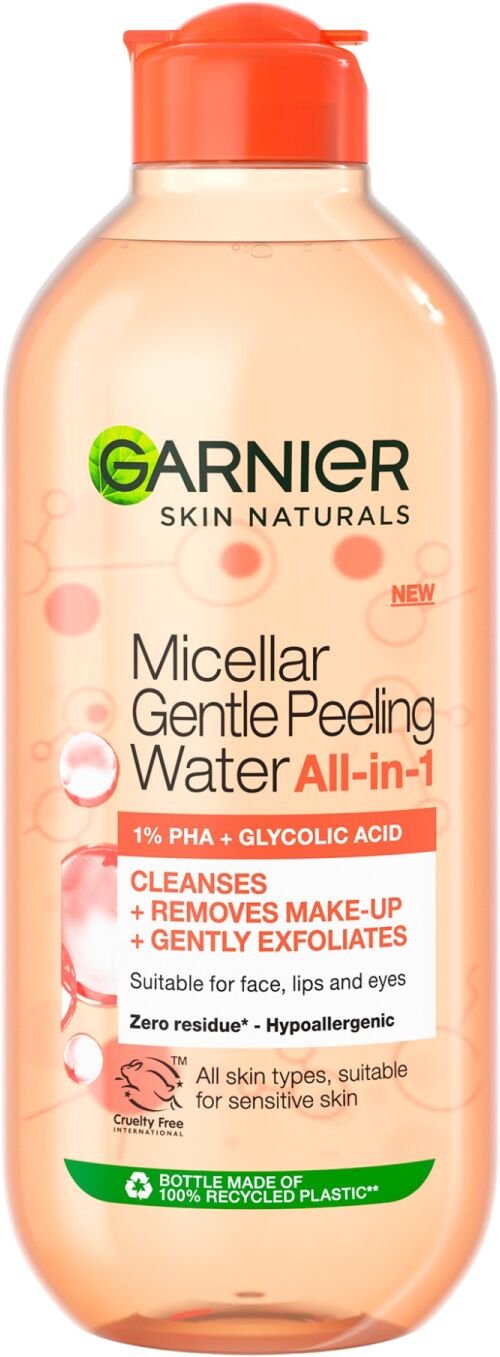 Garnier Micelárna voda s peelingovým efektom all-in-one 400 ml