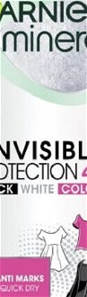 GARNIER Mineral Quick Dry Invisible Black White Colors antiperspirant v spreji 150 ml 5
