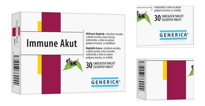 GENERICA Immune Akut cmúľacie tablety 8