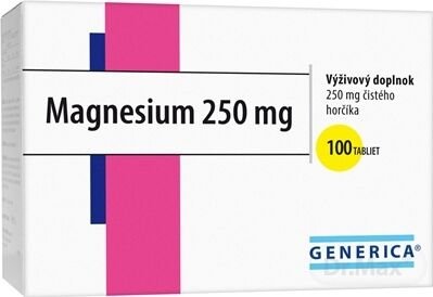GENERICA Magnesium 250 mg
