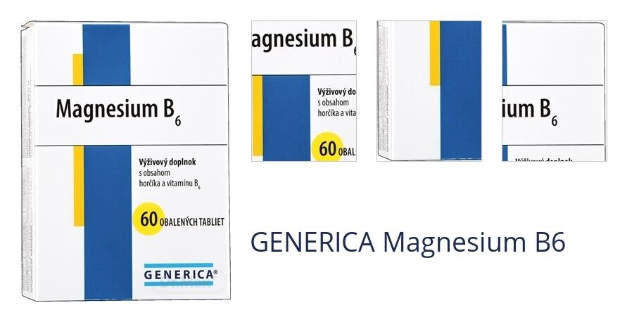 GENERICA Magnesium B6 1