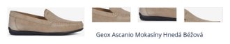 Geox Ascanio Mokasíny Hnedá Béžová 1