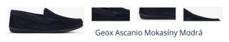 Geox Ascanio Mokasíny Modrá 1