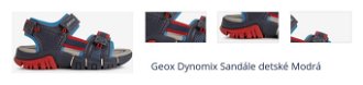 Geox Dynomix Sandále detské Modrá 1