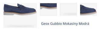 Geox Gubbio Mokasíny Modrá 1