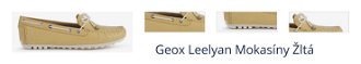 Geox Leelyan Mokasíny Žltá 1