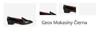 Geox Mokasíny Čierna 1