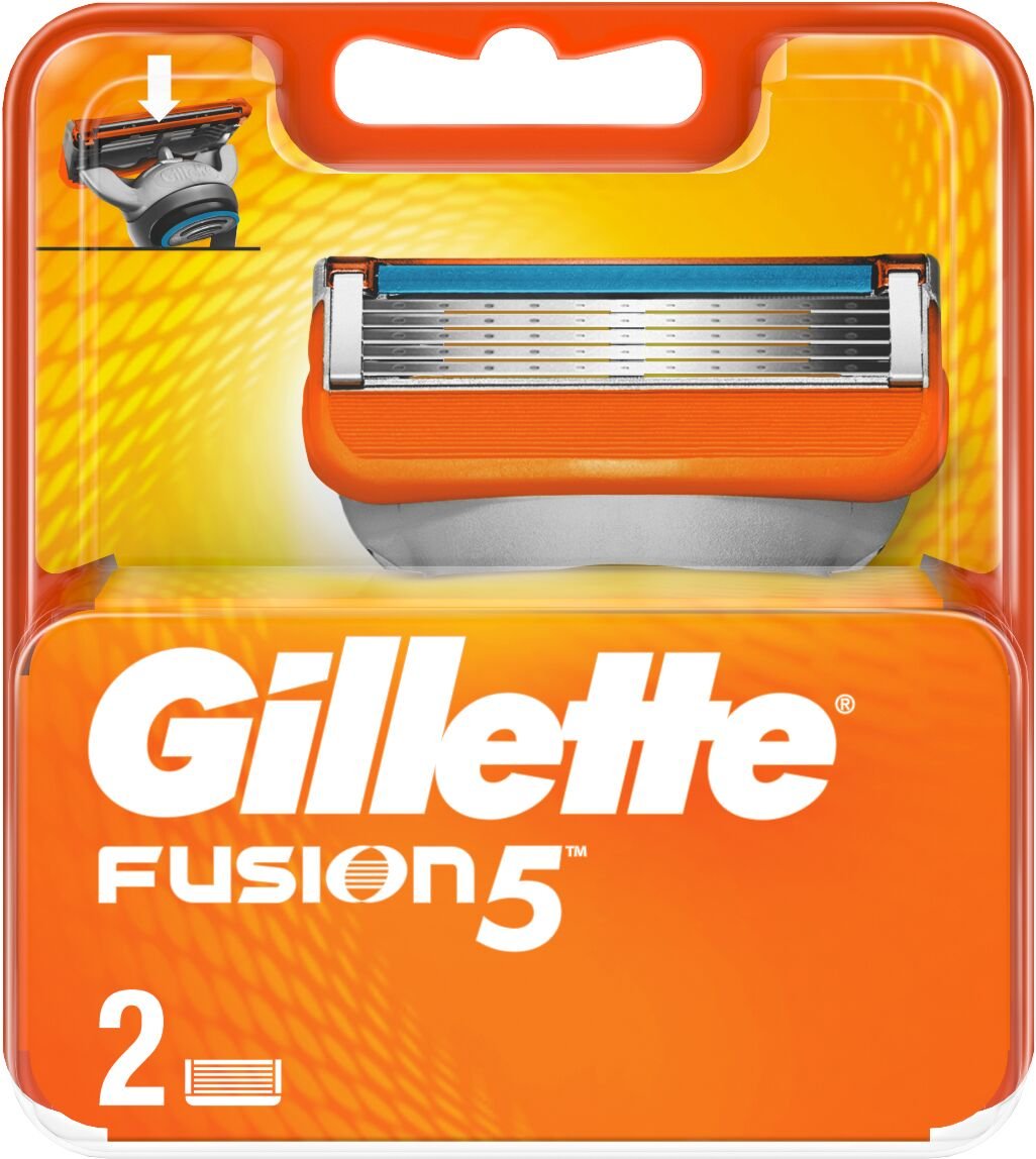Gillette Fusion Náhradné hlavice 2ks