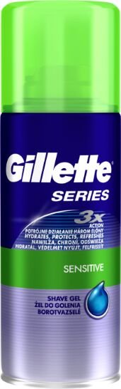 Gillette Series Upokojujúci Gél Na Holenie S Aloe Vera, 75ml