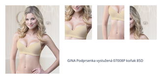 GINA Podprsenka vystužená 07008P koňak 85D 1