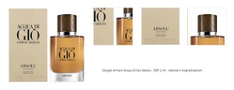 Giorgio Armani Acqua Di Gio Absolu - EDP 2 ml - odstrek s rozprašovačom 1