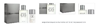 Giorgio Armani Acqua Di Gio Pour Homme - EDT 100 ml + tuhý deodorant 75 g 1