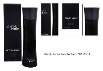 Giorgio Armani Code For Men - EDT 125 ml 1
