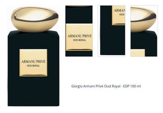 Giorgio Armani Privé Oud Royal Intense - EDP 100 ml 1