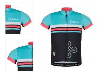 Girls' cycling jersey Kilpi CORRIDOR-JG blue 4