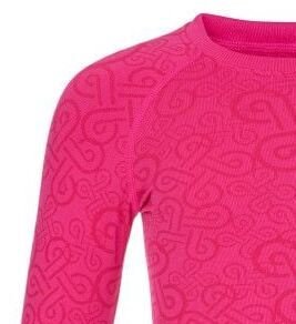 Girls' thermal underwear Kilpi CAROL-JG pink 6