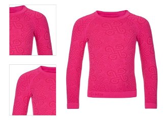 Girls' thermal underwear Kilpi CAROL-JG pink 4