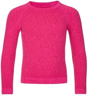 Girls' thermal underwear Kilpi CAROL-JG pink 2