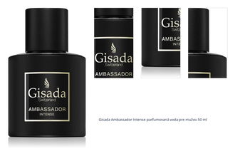 Gisada Ambassador Intense parfumovaná voda pre mužov 50 ml 1