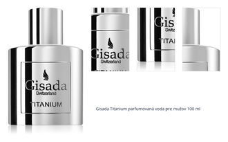 Gisada Titanium parfumovaná voda pre mužov 100 ml 1