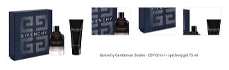 Givenchy Gentleman Boisée - EDP 60 ml + sprchový gel 75 ml 1