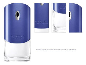 GIVENCHY Givenchy Pour Homme Blue Label toaletná voda pre mužov 100 ml 1