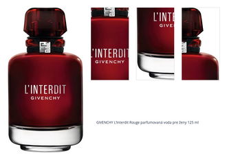 GIVENCHY L’Interdit Rouge parfumovaná voda pre ženy 125 ml 1