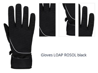 Gloves LOAP ROSOL black 1