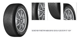 GOODYEAR VECTOR 4SEASONS G3 SUV 235/55 R 17 103Y 1