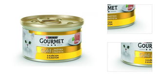 Gourmet Gold Cat konzerva kura 85 g 3